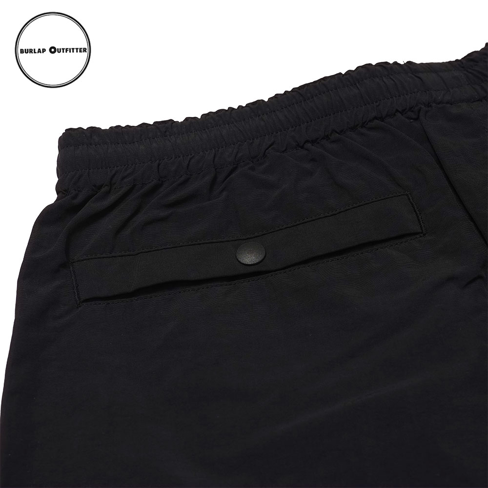 TRACK PANTS / BLACK / Burlap Outfitter �С���åץ����ȥե��å���