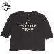 3/4 COTTON HEMP TEE SZ "MAD HOUSE" / CHARCOAL / DOWN ON THE CORNER  �����󥪥󥶥����ʡ�