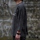 3/4 COTTON HEMP TEE SZ "MAD HOUSE" / CHARCOAL / DOWN ON THE CORNER  �����󥪥󥶥����ʡ�