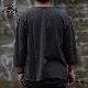3/4 COTTON HEMP TEE SZ "MAD HOUSE" / CHARCOAL / DOWN ON THE CORNER  �����󥪥󥶥����ʡ�