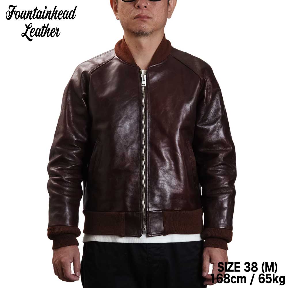 2025AWͽ / LAMBDA (34-42) / BROWN /  FOUNTAINHEAD LEATHER եƥإåɥ쥶