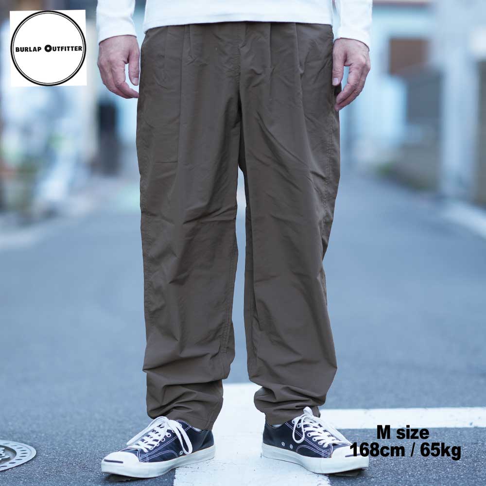 TRACK PANTS / WOODLAND / Burlap Outfitter �С���åץ����ȥե��å���