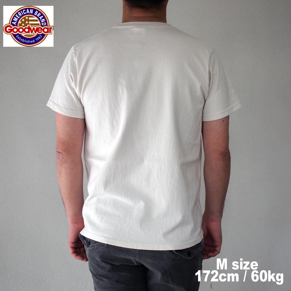 GOODWEAR åɥ SS POCKET Tee /  NATURAL