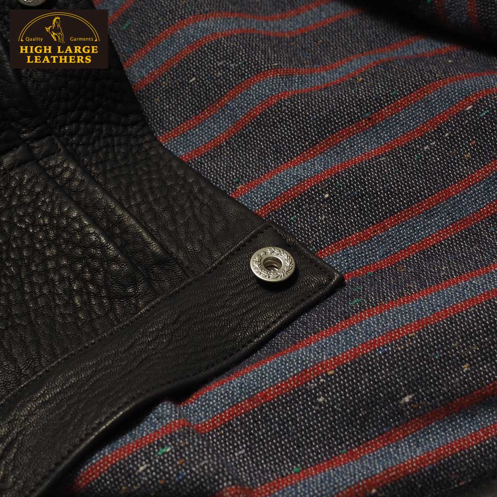 ͽ����2025SS 0003 Oklahoma City WWII WAPITI (34-44) / BLACK / HIGHLARGE LEATHERS �ϥ��顼���쥶����