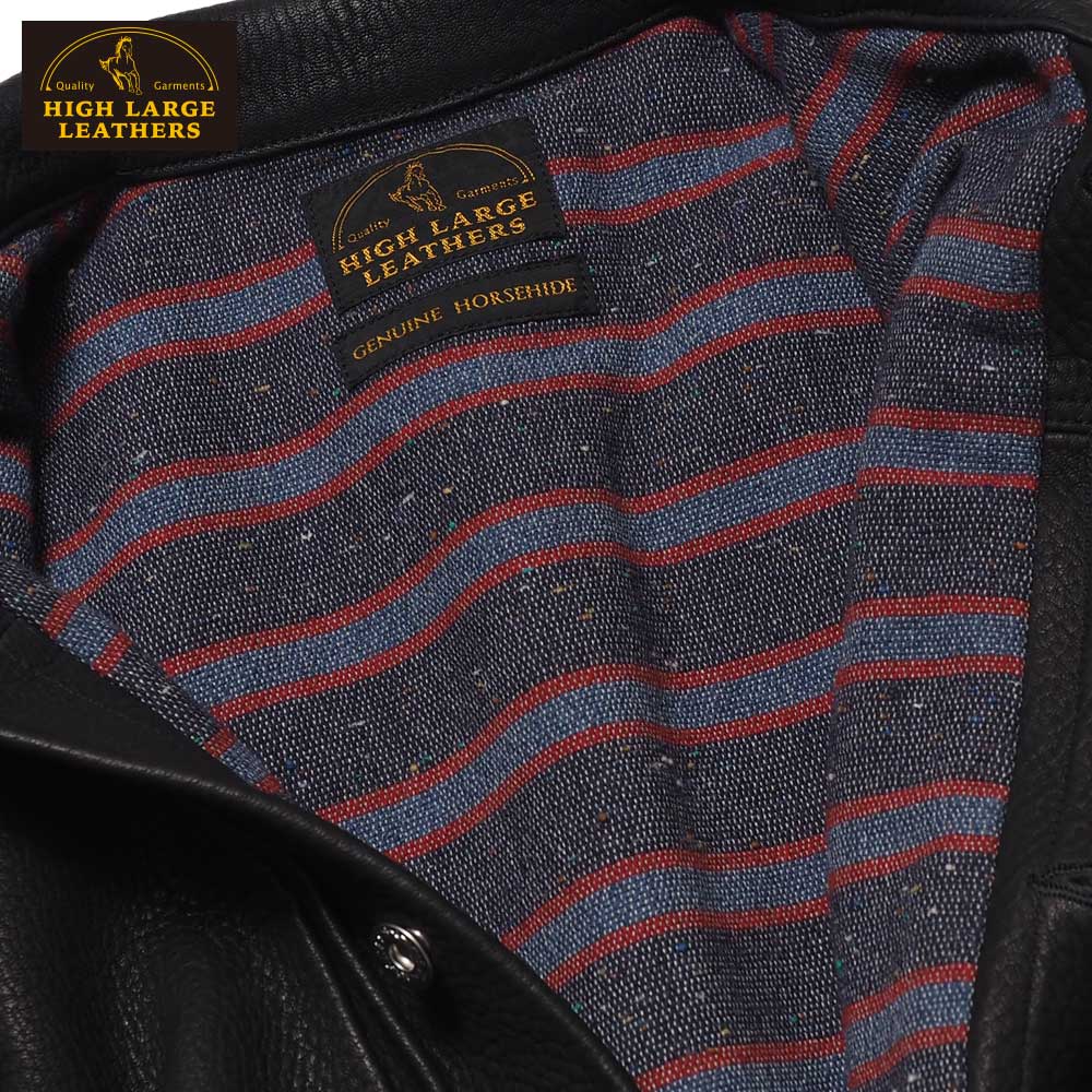 ͽ����2025SS 0003 Oklahoma City WWII WAPITI (34-44) / BLACK / HIGHLARGE LEATHERS �ϥ��顼���쥶����