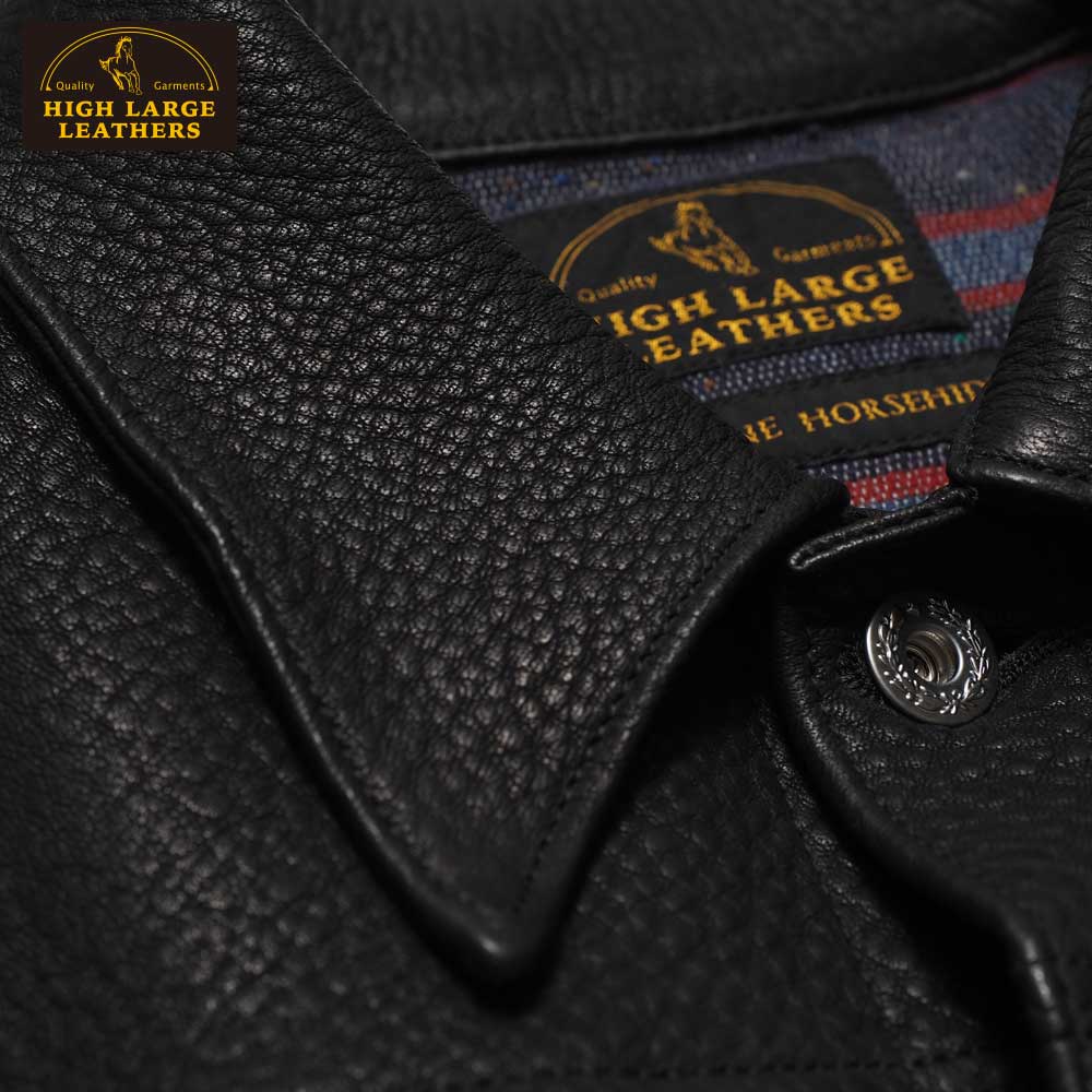 ͽ����2025SS 0003 Oklahoma City WWII WAPITI (34-44) / BLACK / HIGHLARGE LEATHERS �ϥ��顼���쥶����