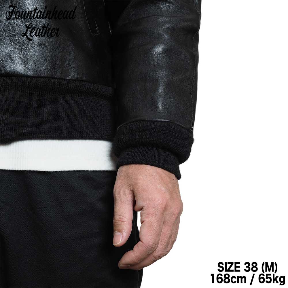 2025AWͽ / LAMBDA (34-42) / BLACK /  FOUNTAINHEAD LEATHER եƥإåɥ쥶