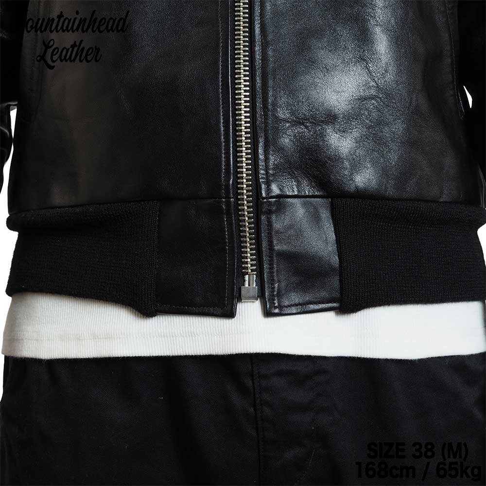 2025AWͽ / LAMBDA (34-42) / BLACK /  FOUNTAINHEAD LEATHER եƥإåɥ쥶