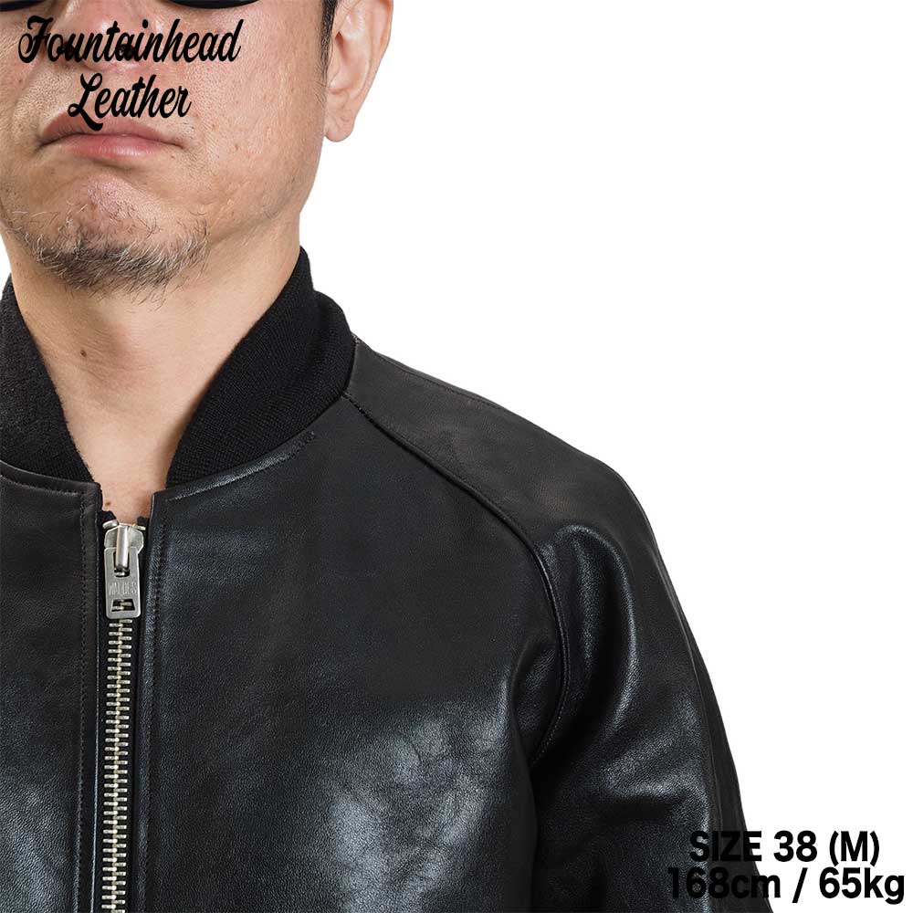2025AWͽ / LAMBDA (34-42) / BLACK /  FOUNTAINHEAD LEATHER եƥإåɥ쥶