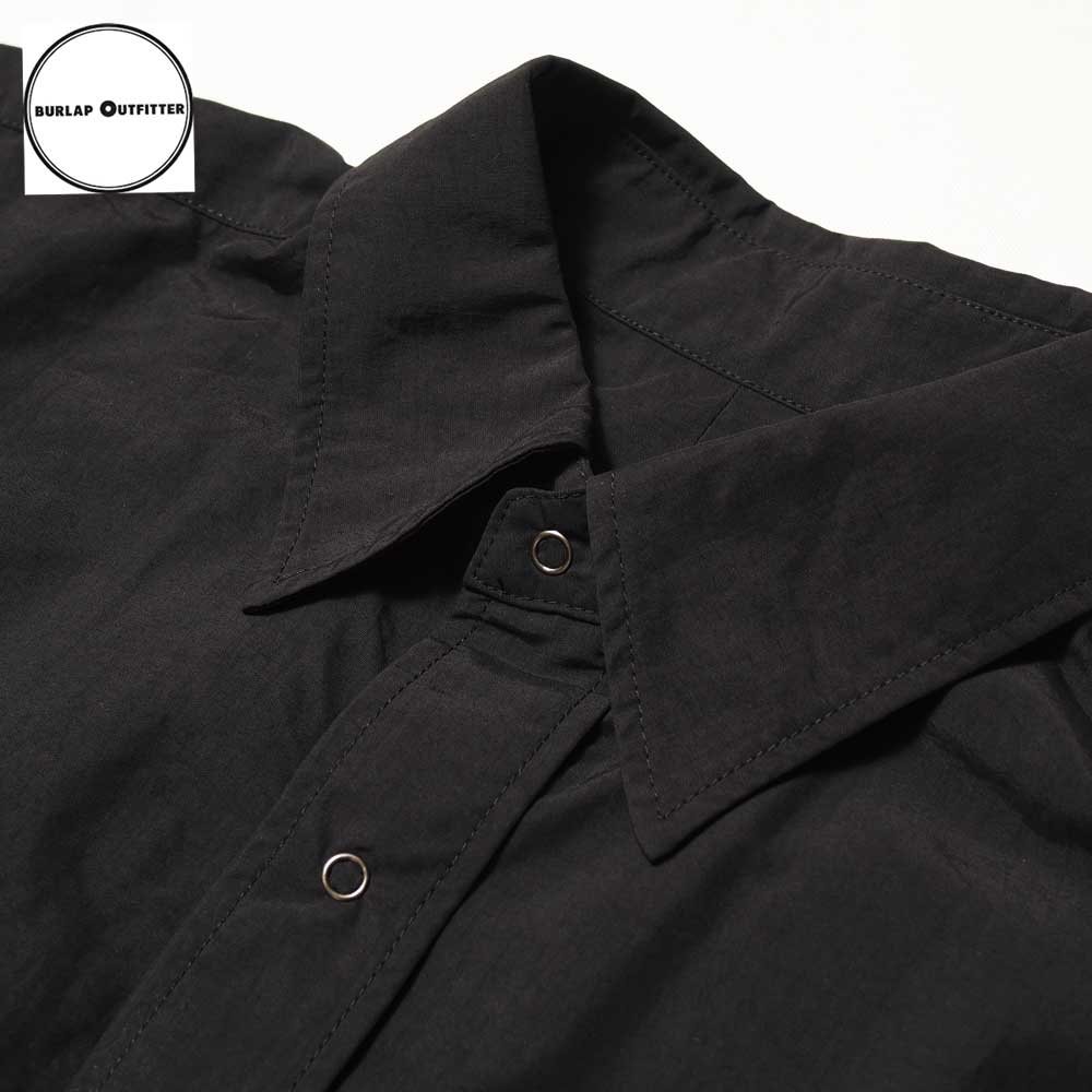 L/S B.B SHIRT / BLACK / Burlap Outfitter �С���åץ����ȥե��å��� 