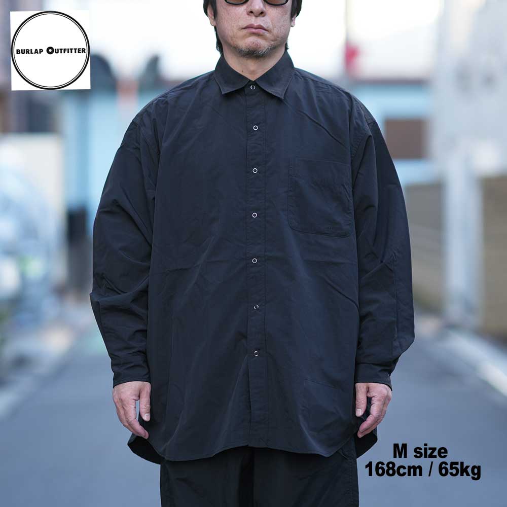 L/S B.B SHIRT / BLACK / Burlap Outfitter �С���åץ����ȥե��å��� 