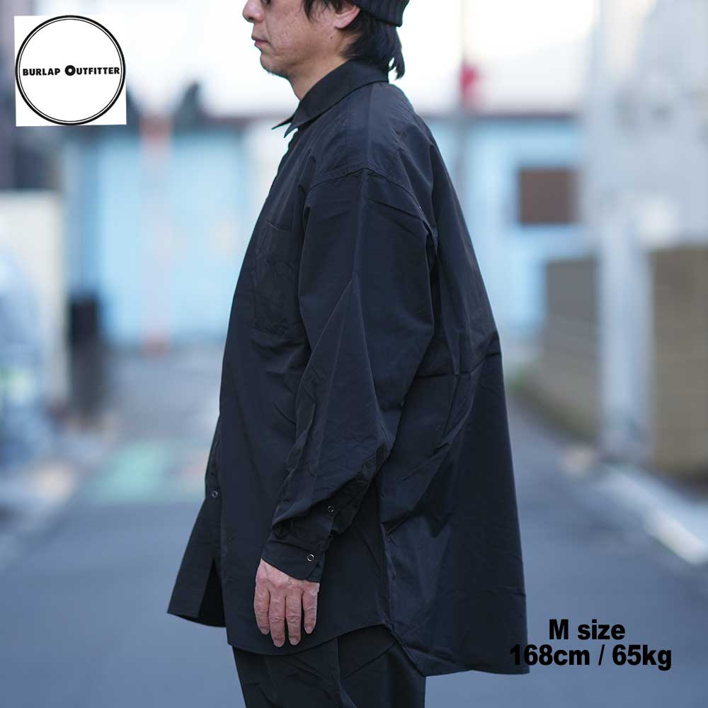 L/S B.B SHIRT / BLACK / Burlap Outfitter �С���åץ����ȥե��å��� 