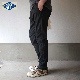 NAKED SUN GENERAL EDGED TROUSERS / BLACK
