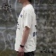 S/S COTTON HEMP TEE SZ "GOOD LIFE" / WHITE / DOWN ON THE CORNER  �����󥪥󥶥����ʡ�