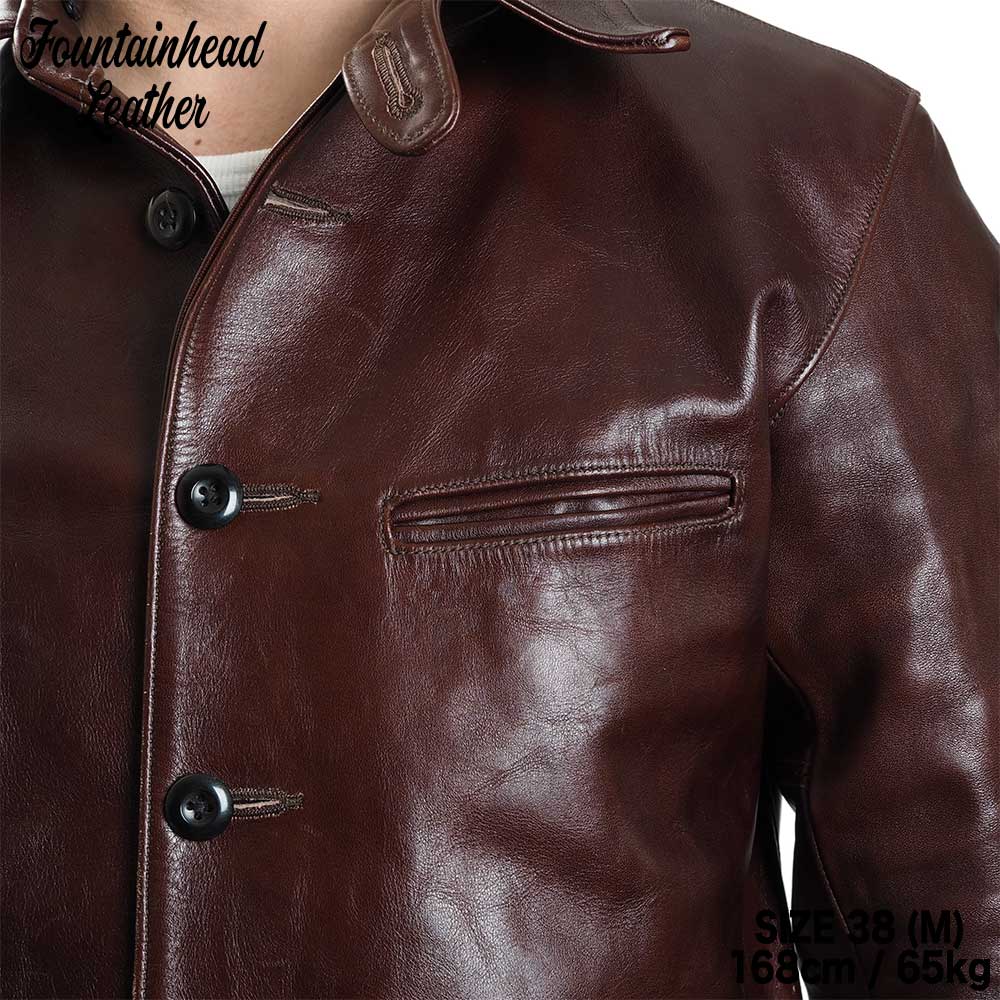 2025AWͽ/ MU (34-42) / BROWN /  FOUNTAINHEAD LEATHER եƥإåɥ쥶