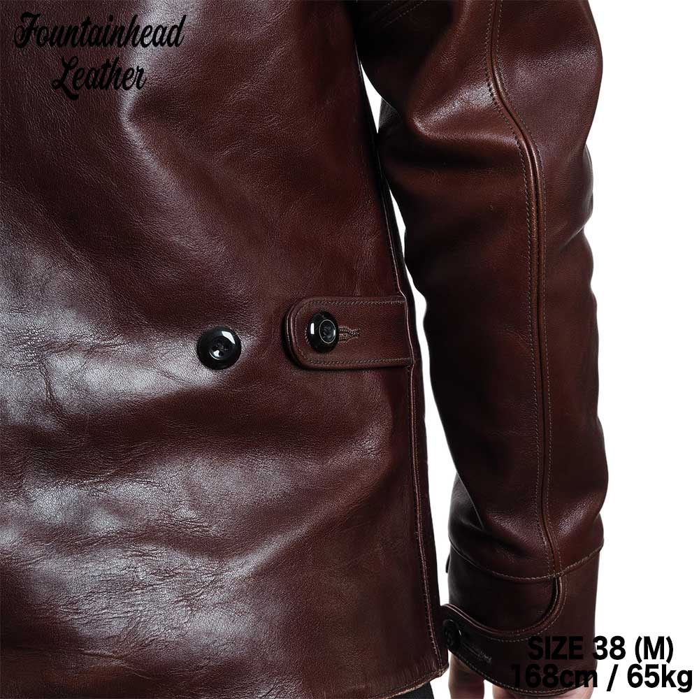 2025AWͽ/ MU (34-42) / BROWN /  FOUNTAINHEAD LEATHER եƥإåɥ쥶