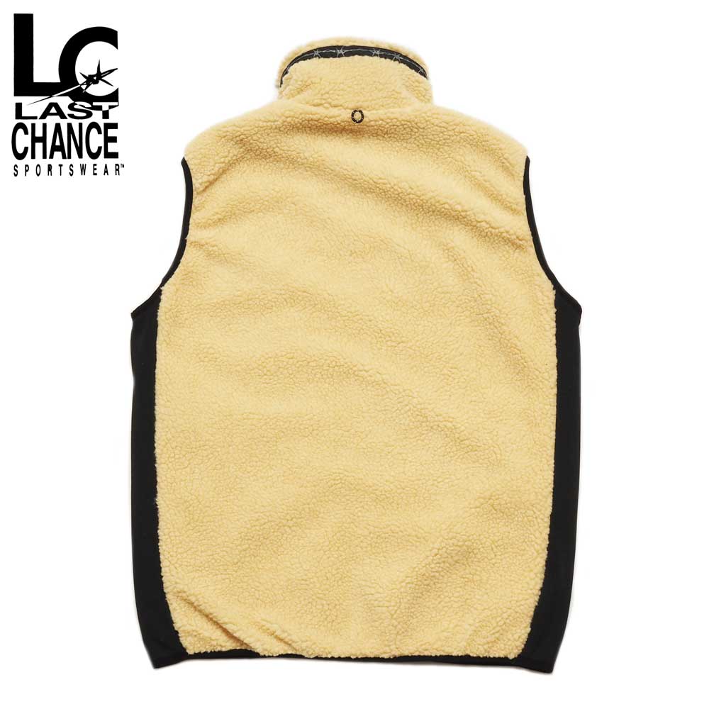 Last Chance �饹�ȥ���� RETRO BOA FULL ZIP VEST / BEIGE
