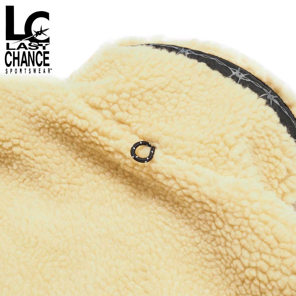 Last Chance �饹�ȥ���� RETRO BOA FULL ZIP VEST / BEIGE