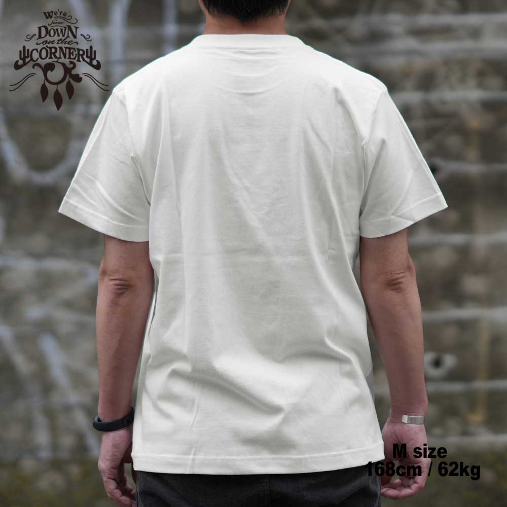 S/S TEE "I NEED A MIRACLE" / VANILLA WHITE / DOWN ON THE CORNER  �����󥪥󥶥����ʡ�