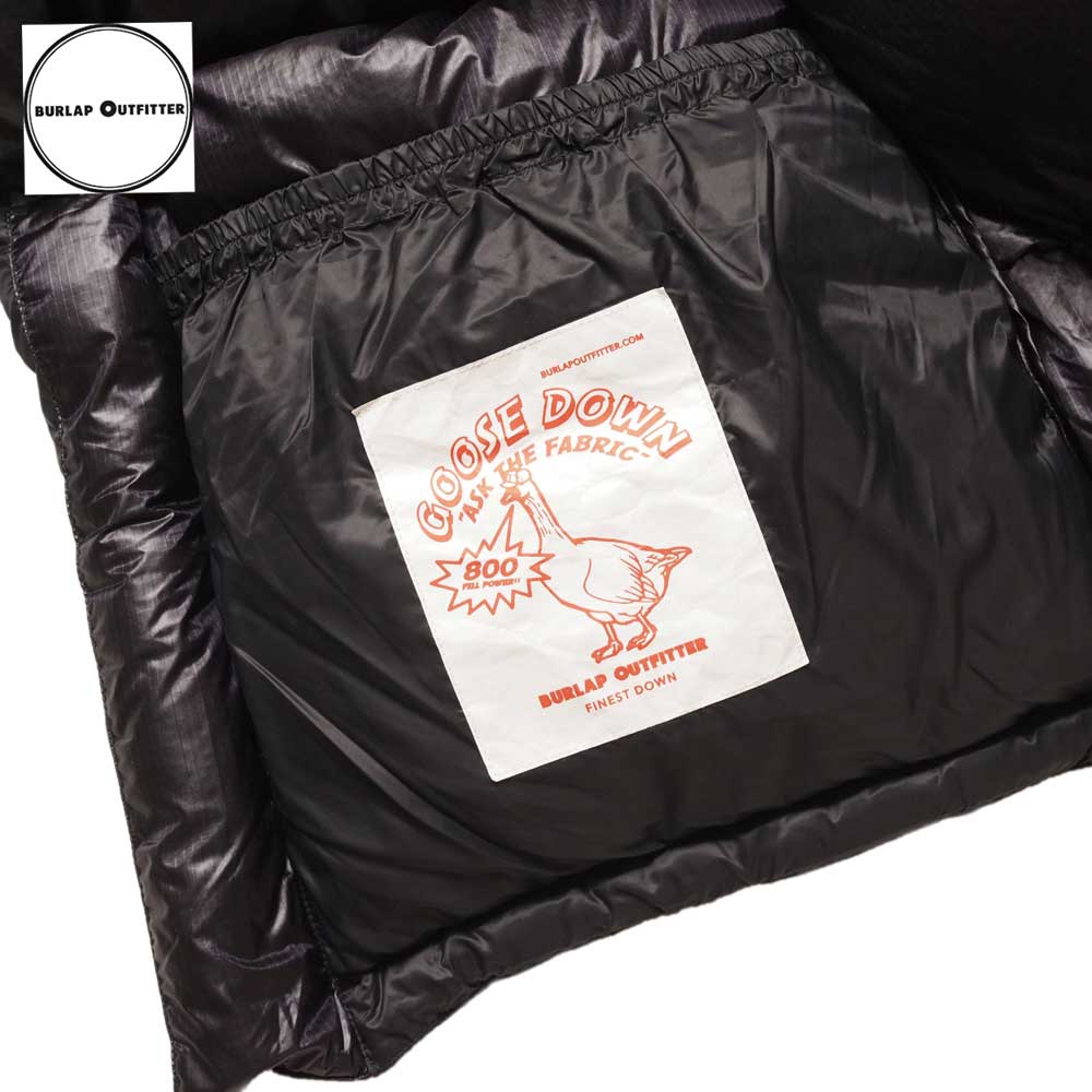 Burlap Outfitter �С���åץ����ȥե��å��� SCALA PARKA / BLACK