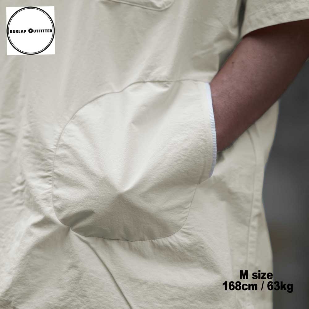 SUPPLEX NYLON S/S POCKET TEE / OFF WHITE / Burlap Outfitter �С���åץ����ȥե��å���