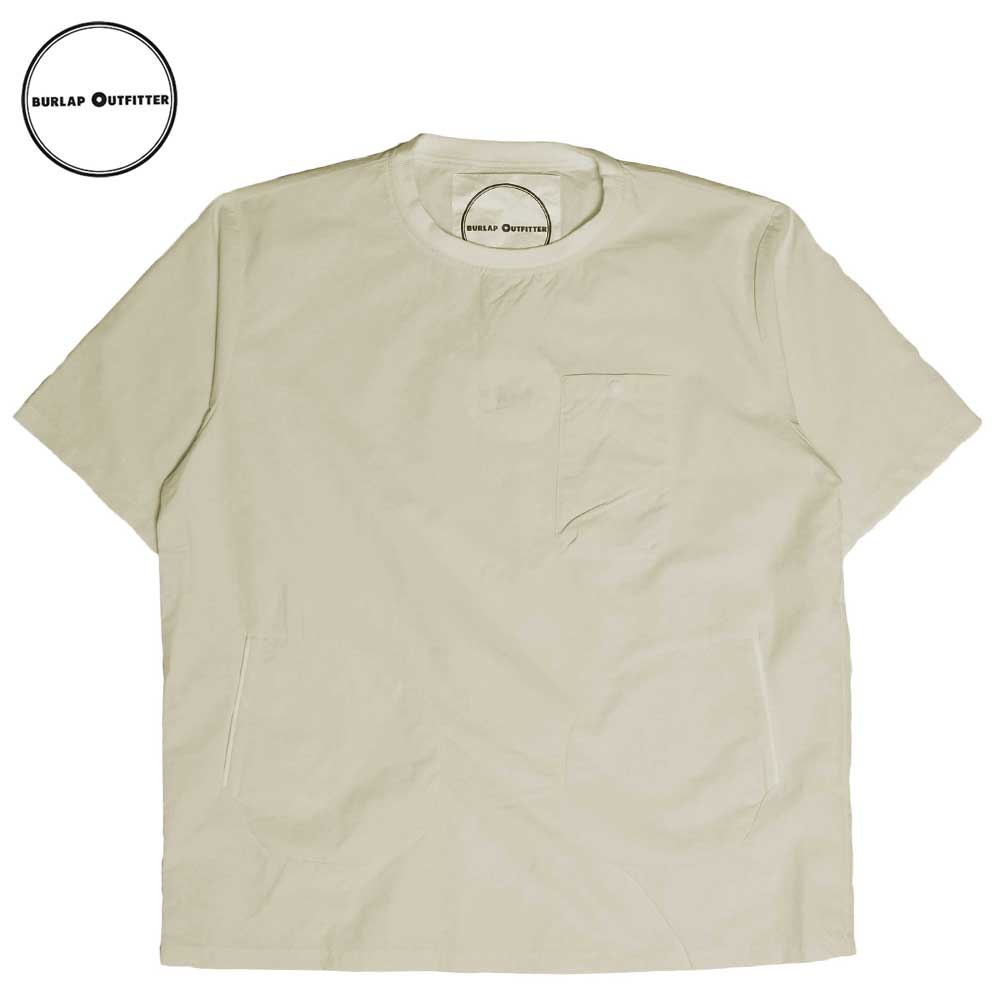 SUPPLEX NYLON S/S POCKET TEE / OFF WHITE / Burlap Outfitter �С���åץ����ȥե��å���