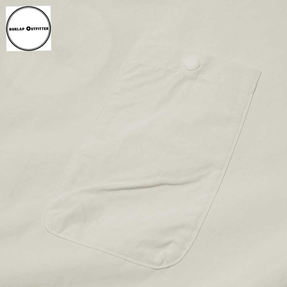 SUPPLEX NYLON S/S POCKET TEE / OFF WHITE / Burlap Outfitter �С���åץ����ȥե��å���