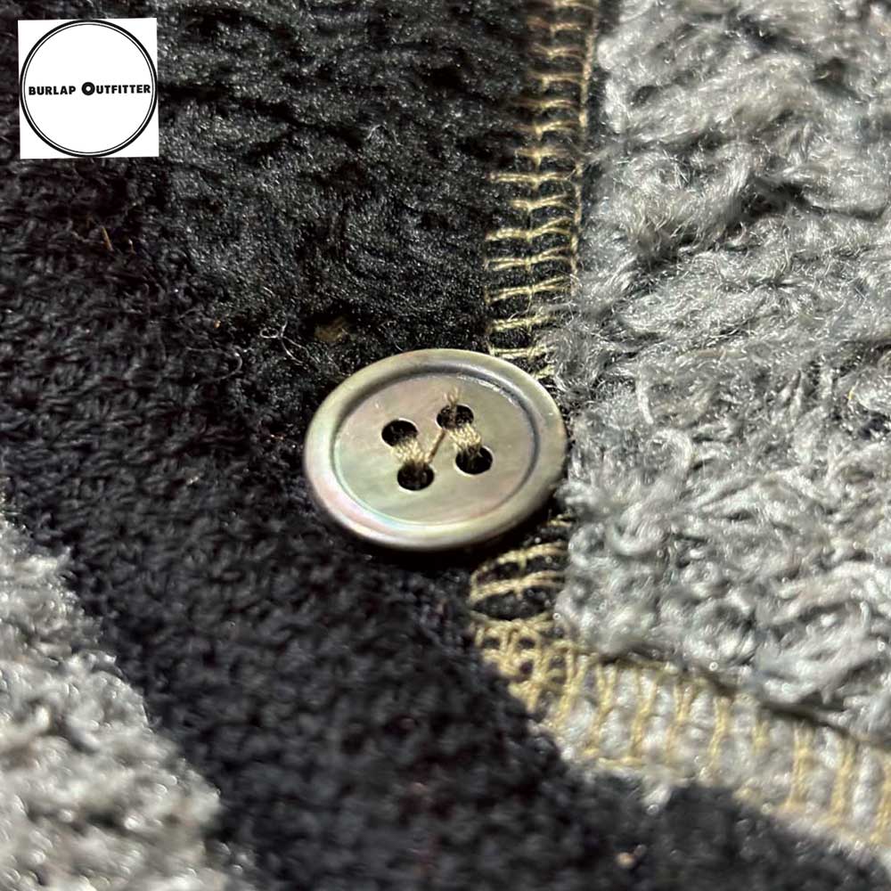 ARGYLE FLEECE CARDIGAN / OCP/BLACK / Burlap Outfitter �С���åץ����ȥե��å���