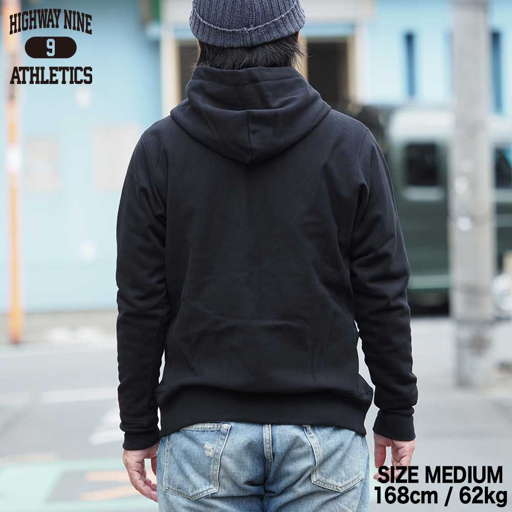 9oz ΢���� ZIP P.K / BLACK / HIGHWAY NINE �ϥ��������ʥ���