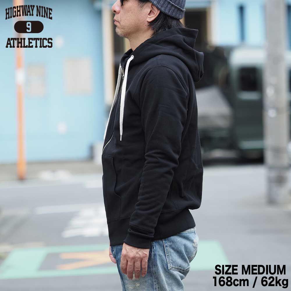 9oz ΢���� ZIP P.K / BLACK / HIGHWAY NINE �ϥ��������ʥ���