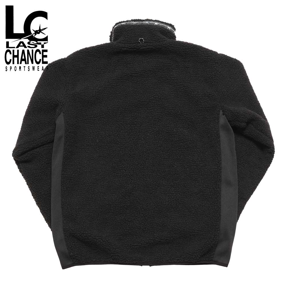 Last Chance �饹�ȥ���� RETRO BOA FULL ZIP JACKET / BLACK