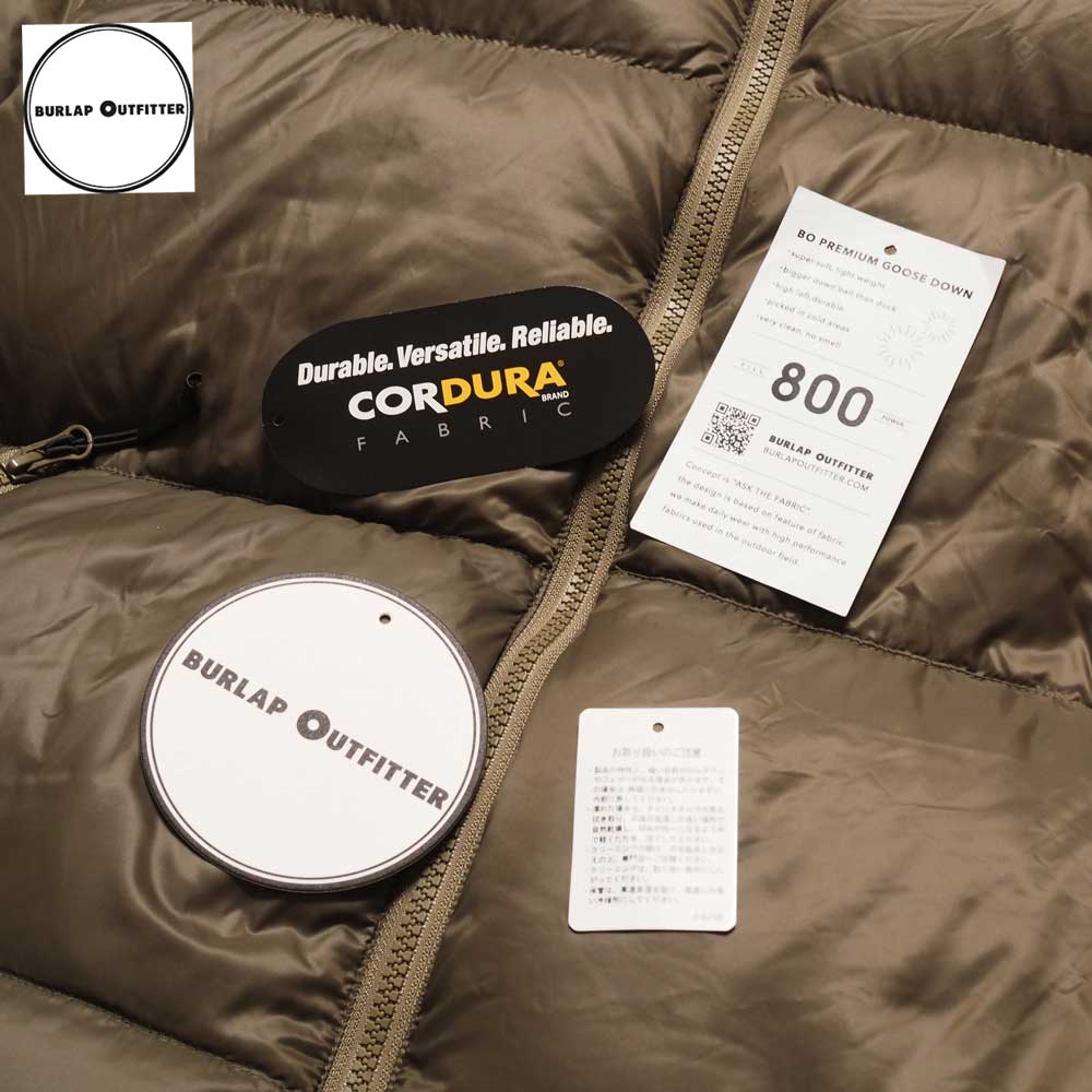 Burlap Outfitter �С���åץ����ȥե��å��� SCALA PARKA / OLIVE