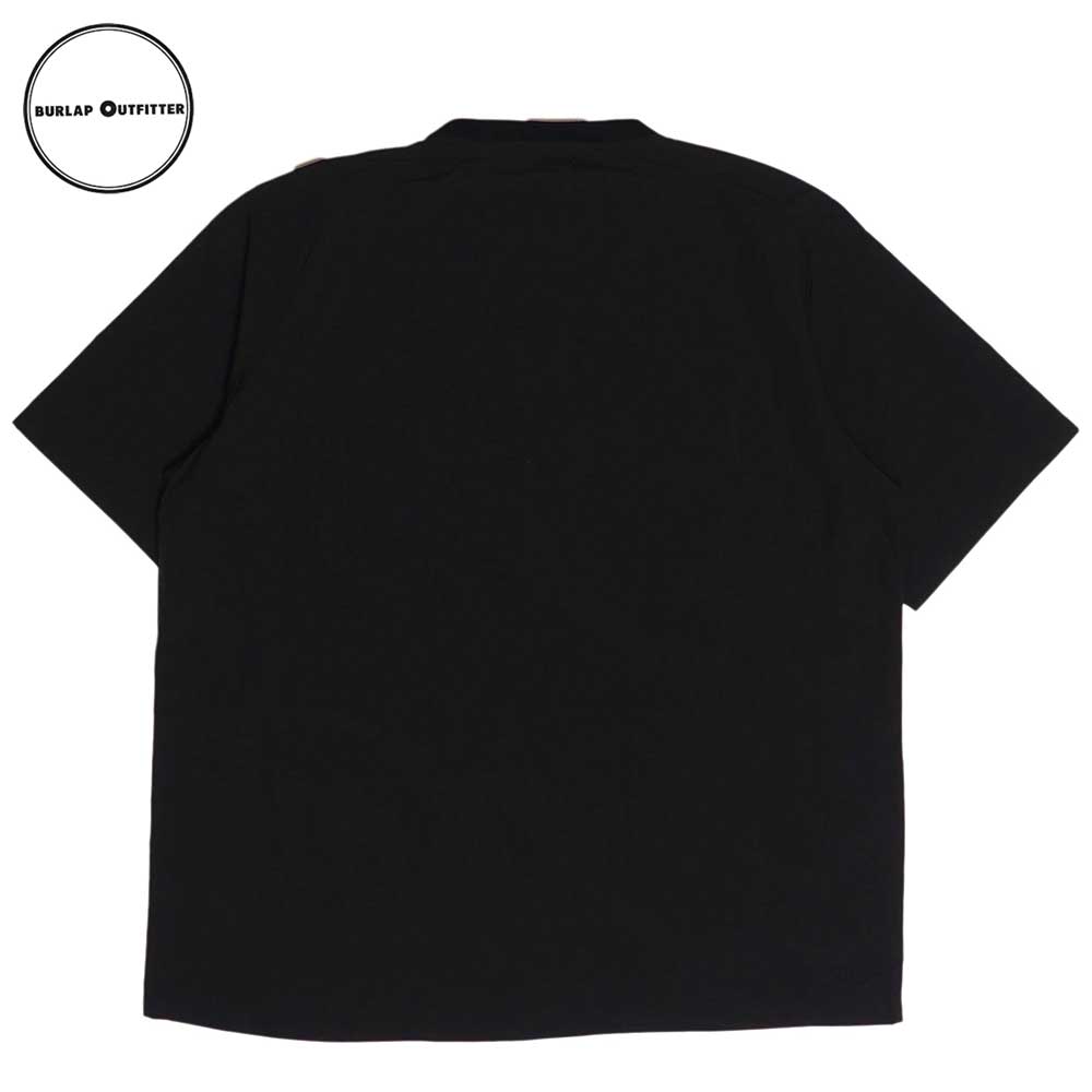SUPPLEX NYLON S/S POCKET TEE / BLACK / Burlap Outfitter �С���åץ����ȥե��å���