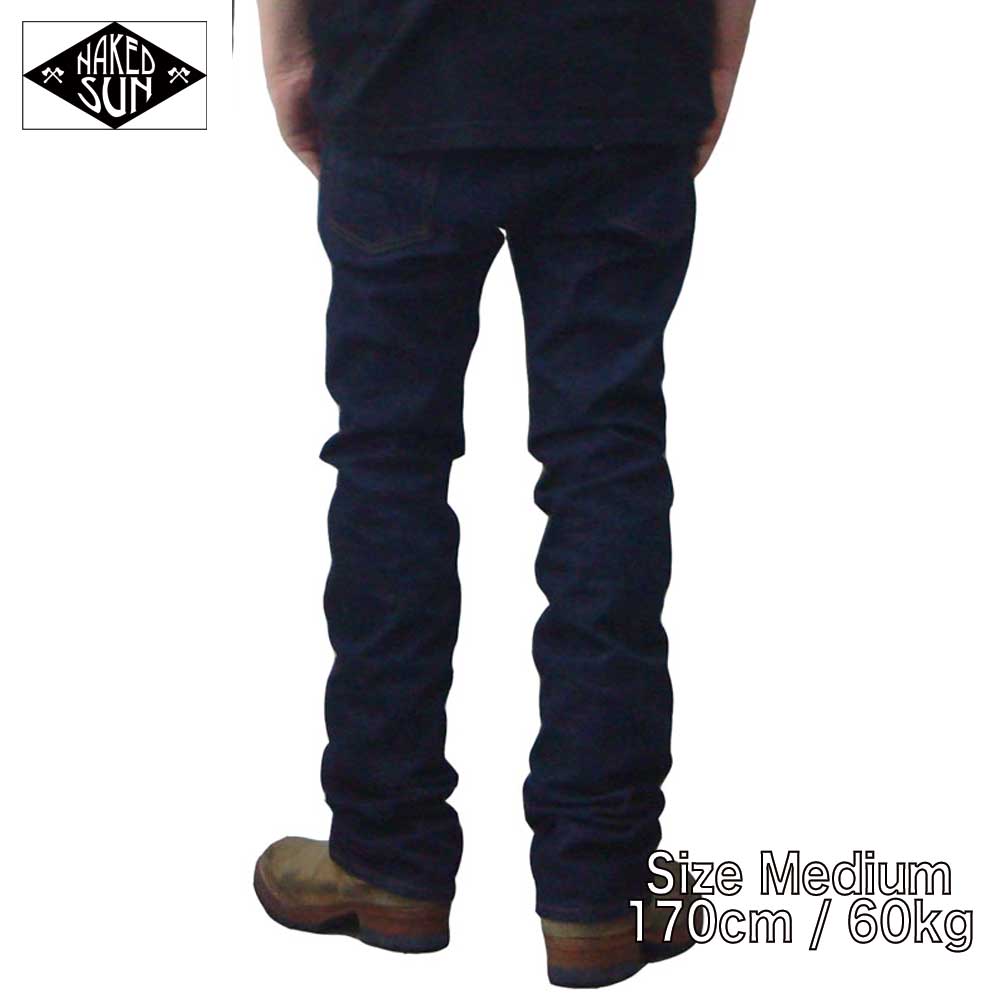 RED LINE 5POCKET TIGHT STRETCH FLARE NS010007 / IND ONE WASH / NAKED SUN ͥåɥ