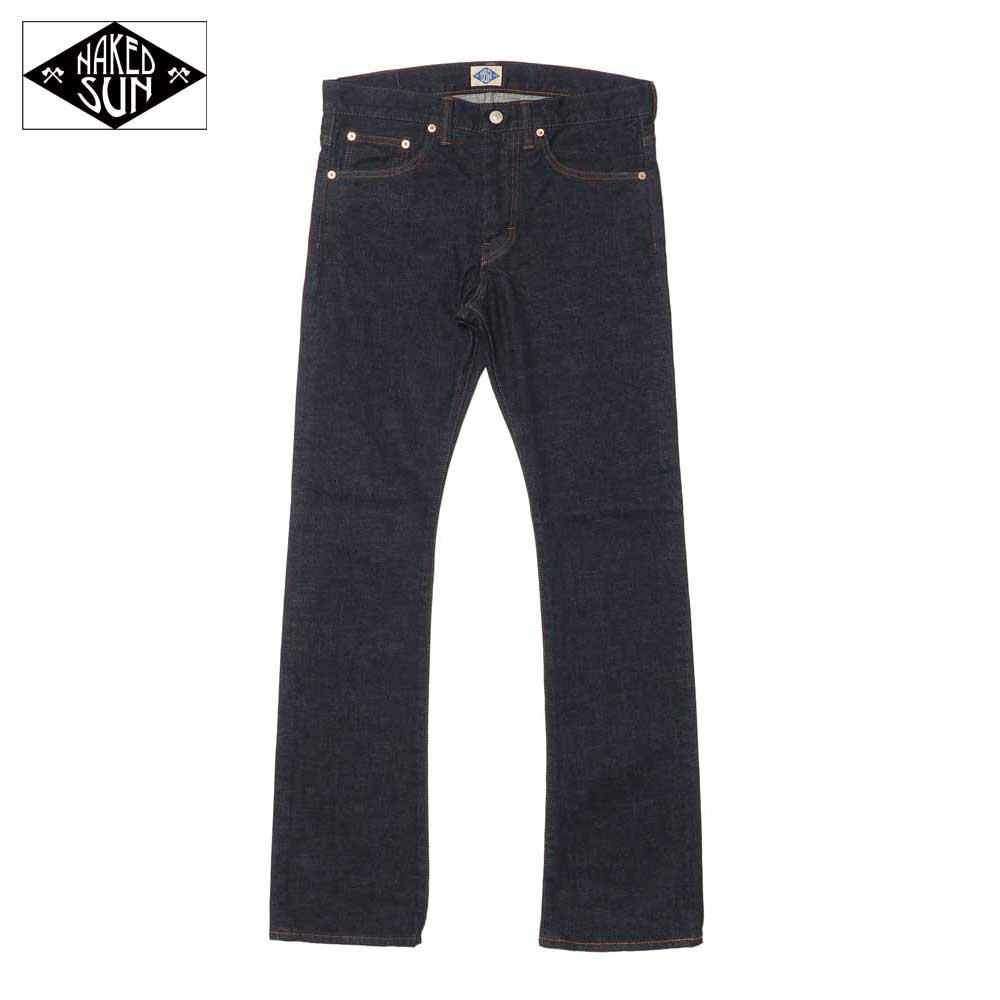 RED LINE 5POCKET TIGHT STRETCH FLARE NS010007 / IND ONE WASH / NAKED SUN ͥåɥ