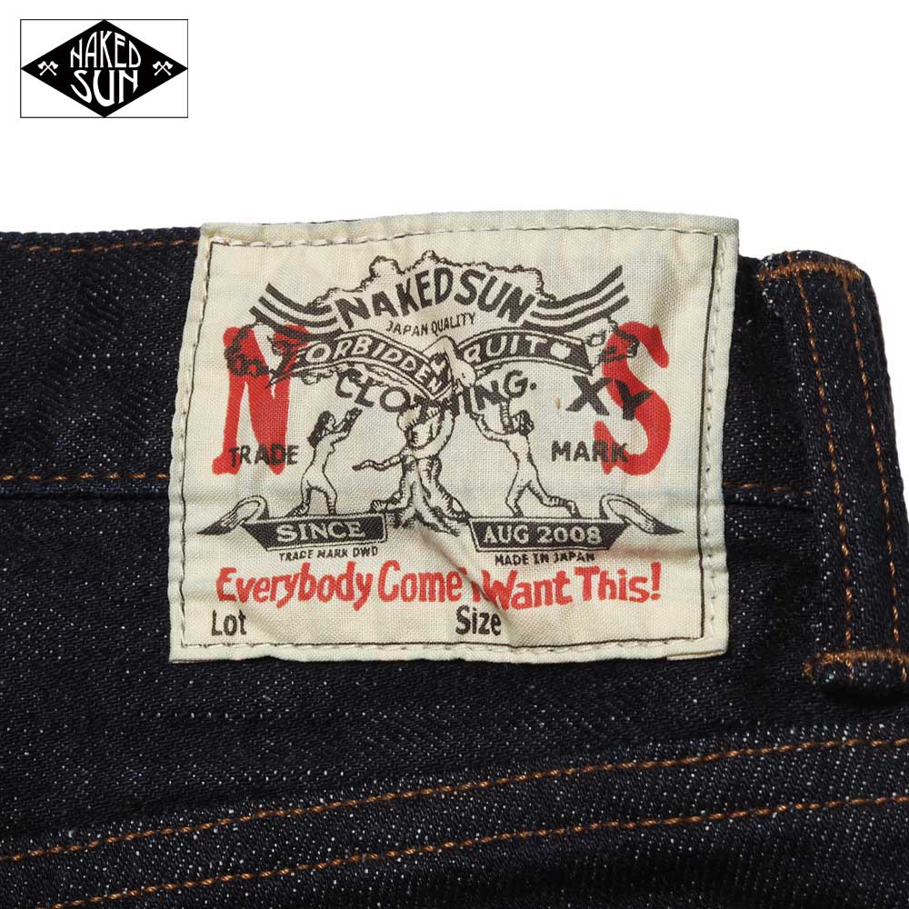 RED LINE 5POCKET TIGHT STRETCH FLARE NS010007 / IND ONE WASH / NAKED SUN ͥåɥ