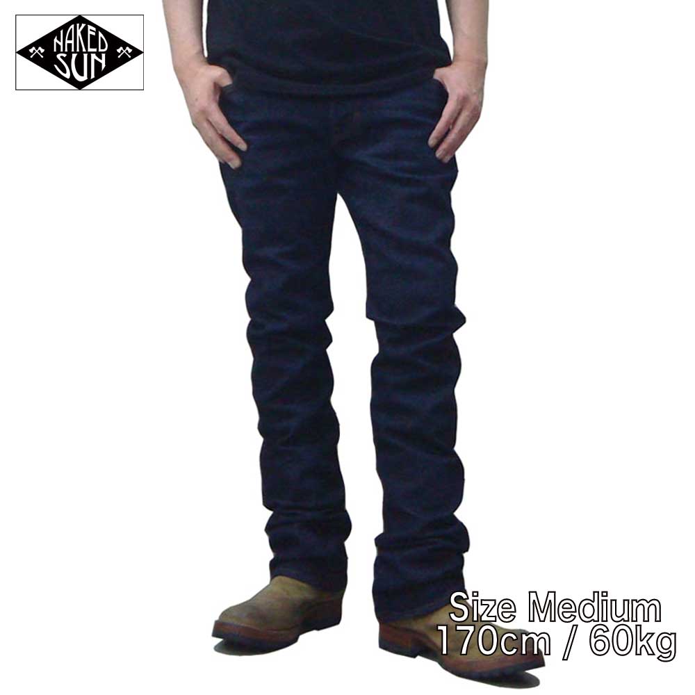 RED LINE 5POCKET TIGHT STRETCH FLARE NS010007 / IND ONE WASH / NAKED SUN ͥåɥ
