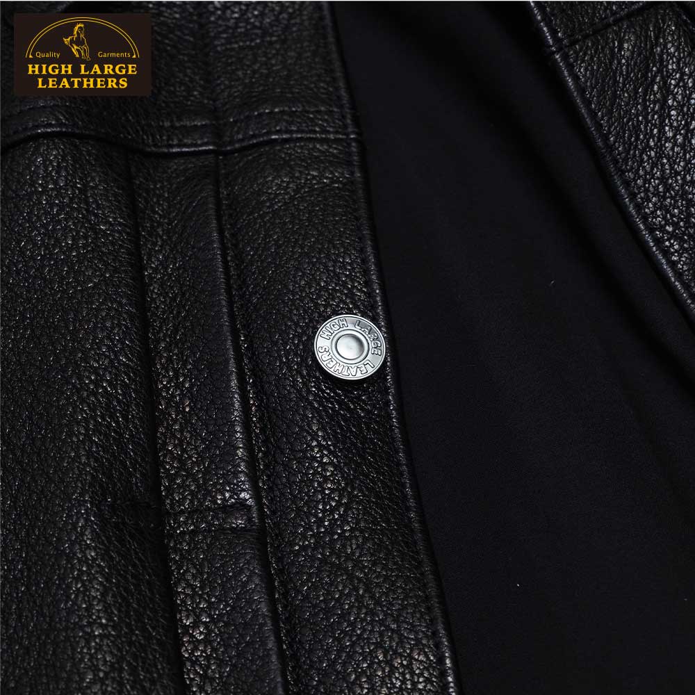 ͽ����2025SS 0001 Oklahoma City Deer (34-44)  / BLACK / HIGHLARGE LEATHERS �ϥ��顼���쥶����