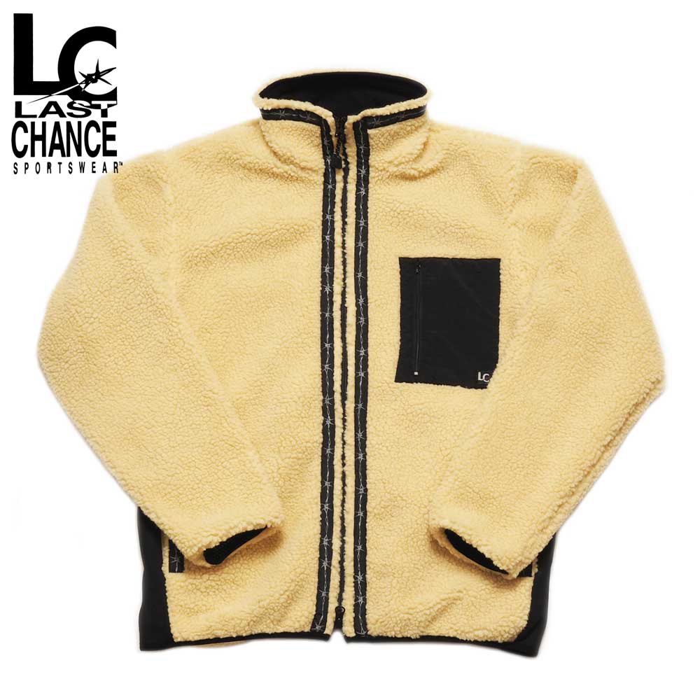 Last Chance �饹�ȥ���� RETRO BOA FULL ZIP JACKET / BEIGE