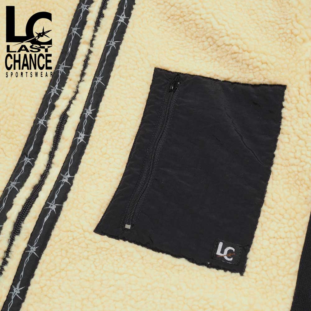 Last Chance �饹�ȥ���� RETRO BOA FULL ZIP JACKET / BEIGE