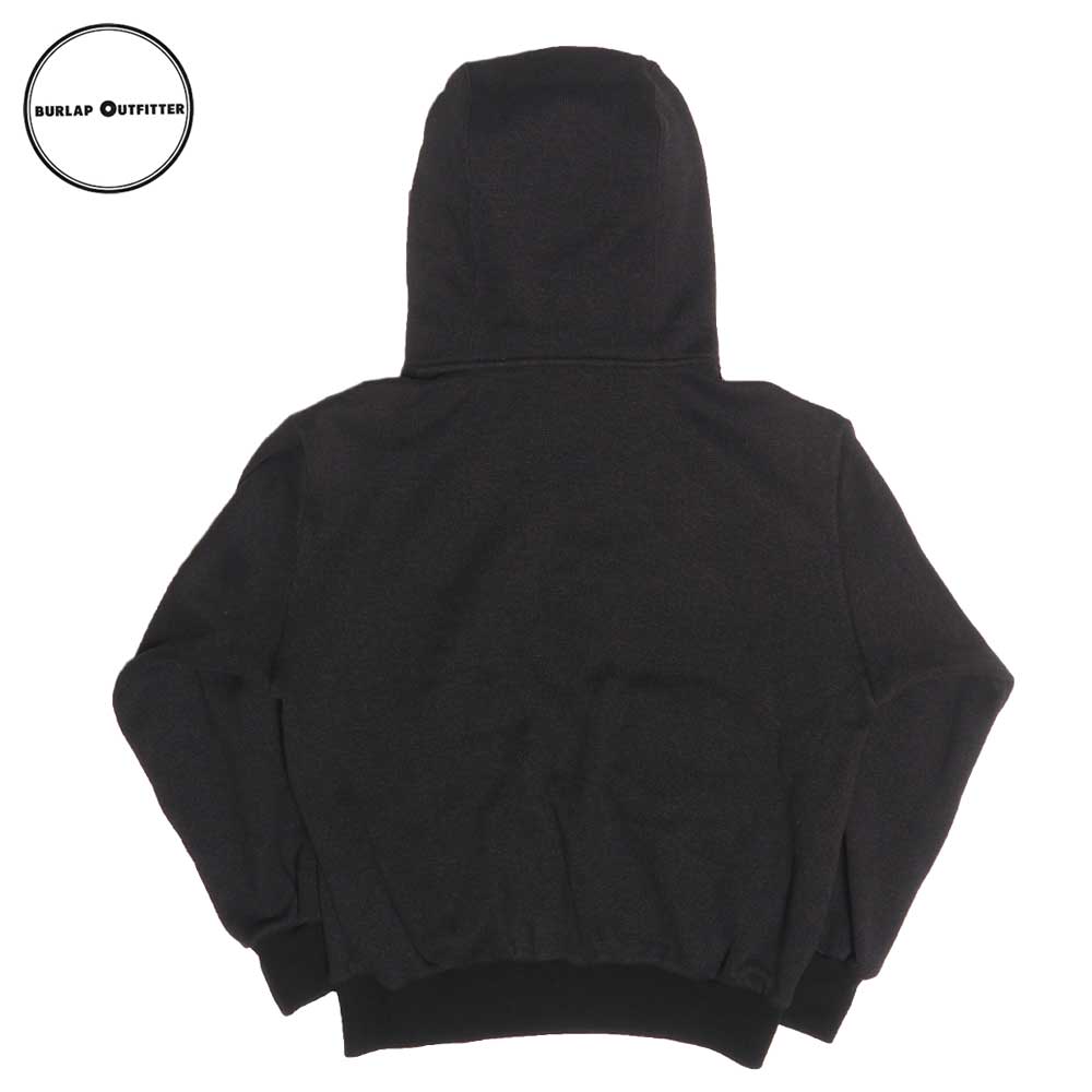 KNIT FLEECE F/Z HOODIE / BLACK / Burlap Outfitter Сåץȥեå