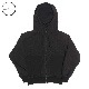 KNIT FLEECE F/Z HOODIE / BLACK / Burlap Outfitter Сåץȥեå