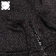 KNIT FLEECE F/Z HOODIE / BLACK / Burlap Outfitter Сåץȥեå