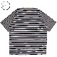 SUPPLEX NYLON S/S POCKET TEE PRINTED /NAVY/WHITE CANDY STRIPE / Burlap Outfitter �С���åץ����ȥե��å���