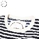 SUPPLEX NYLON S/S POCKET TEE PRINTED /NAVY/WHITE CANDY STRIPE / Burlap Outfitter �С���åץ����ȥե��å���