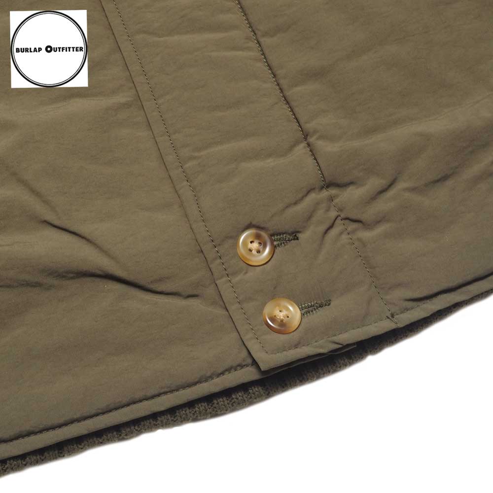 CAP SHOULDER JACKET / OLIVE DRAB / Burlap Outfitter Сåץȥեå