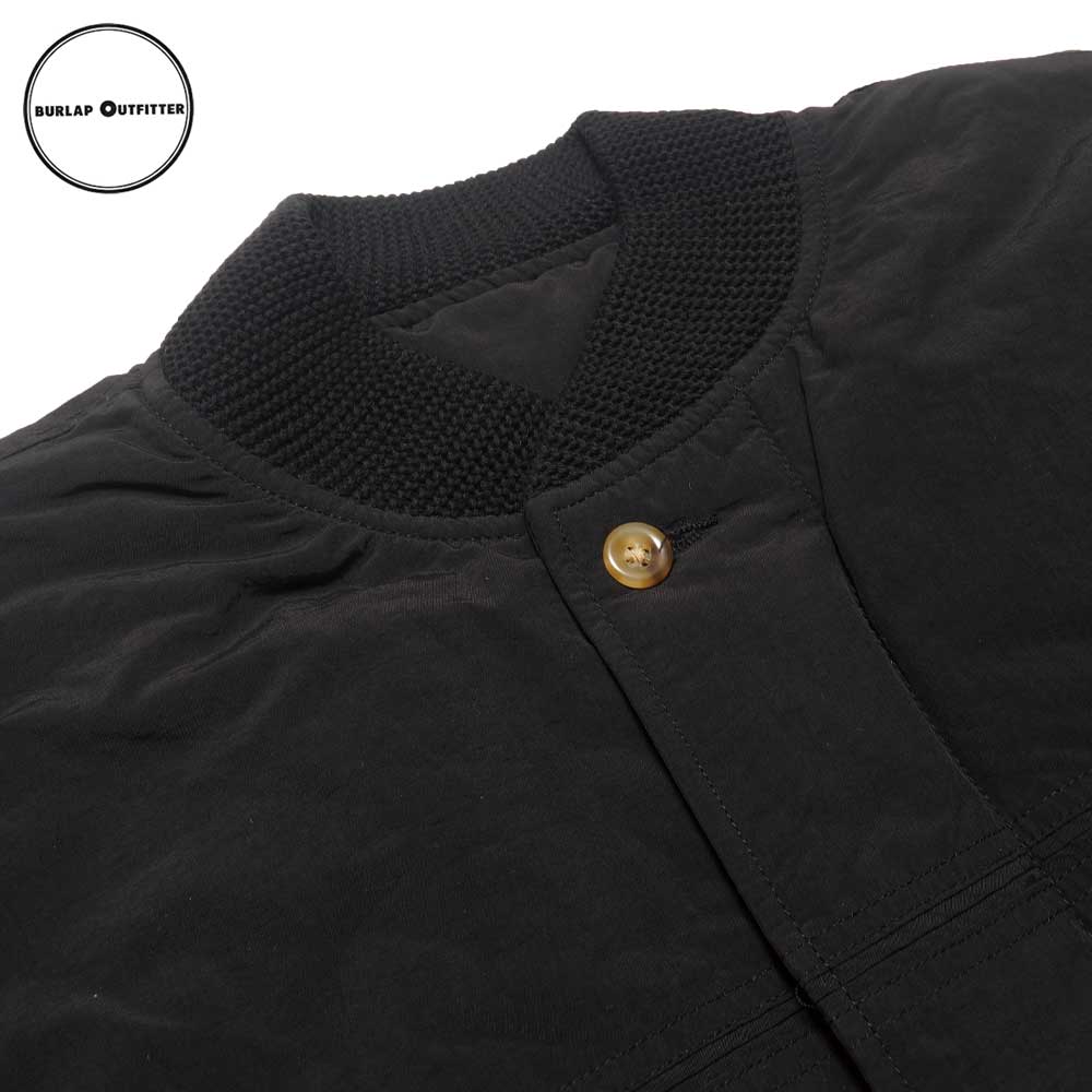 CAP SHOULDER JACKET / BLACK / Burlap Outfitter Сåץȥեå