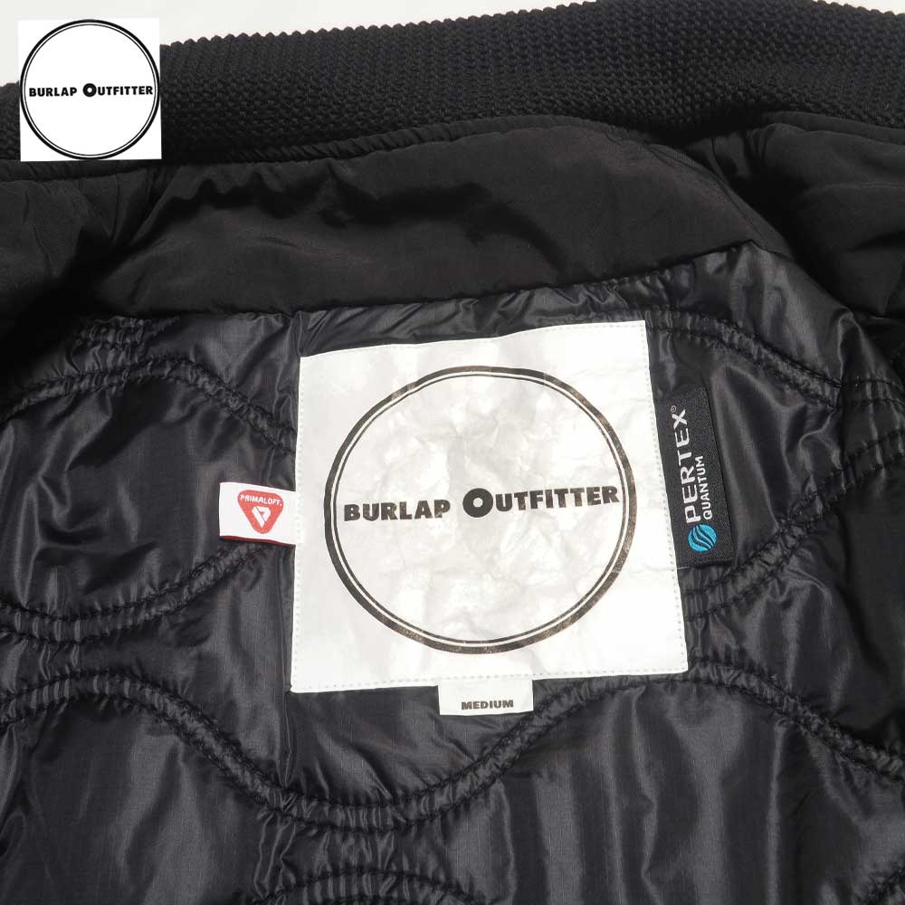 CAP SHOULDER JACKET / BLACK / Burlap Outfitter Сåץȥեå