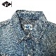 DENIM WESTERN SHIRT NS001003 / IND USED WASH / NAKED SUN ͥåɥ