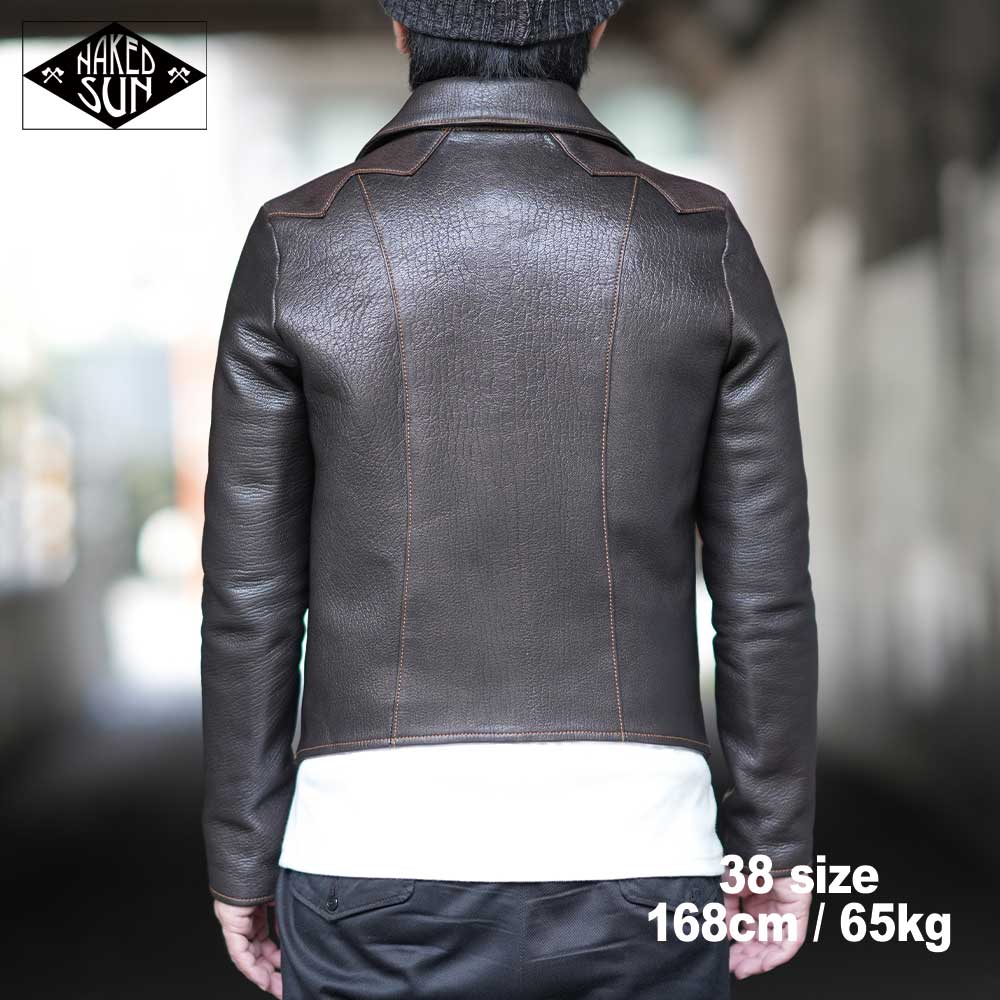 2024AWͽ���� NS000001 Promised Land (34-42) / BROWN GOATSKIN / NAKED SUN �ͥ����åɥ���
